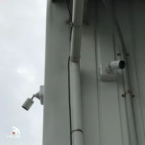 高雄鳥松對講機監視器安裝案例，工廠監視器對講機一次到位