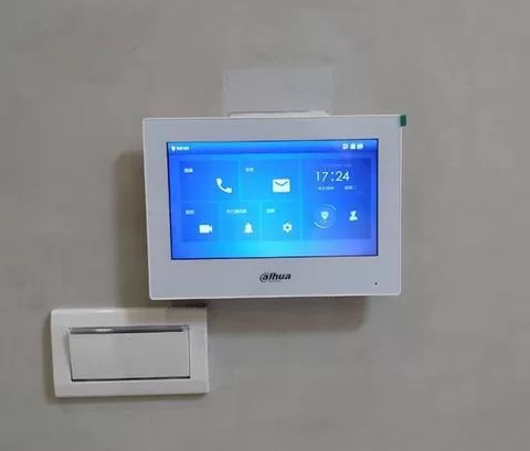 7吋觸控式保全影像網路室內機(白)