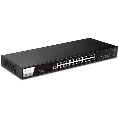 28埠L2+網管型10G交換器 型號:VigorSwitch G2280x 28埠L2+網管型10G交換器 型號:VigorSwitch G2280x