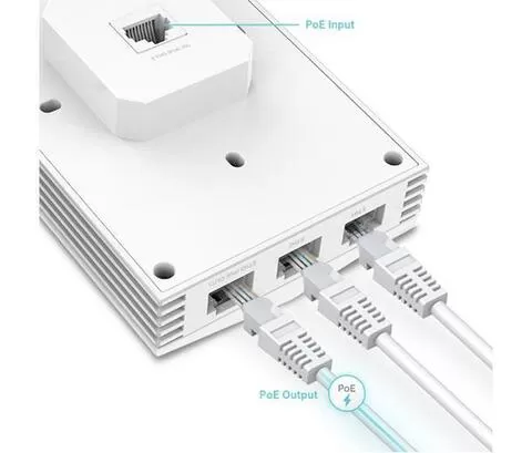 AX3000 面板式 Wi-Fi 6基地台(型號EAP655-Wall) AX3000 面板式 Wi-Fi 6基地台(型號EAP655-Wall)