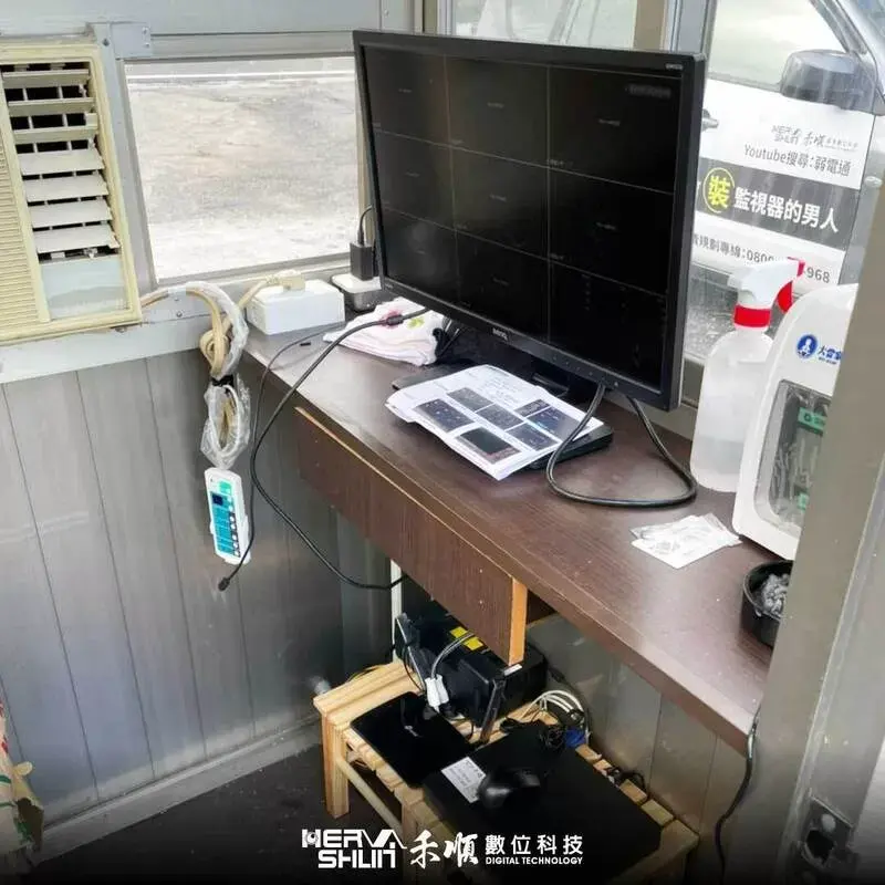 屏東枋寮鄉監視器安裝案例1