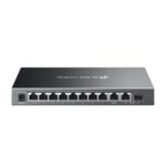 Omada 10 埠 Gigabit 簡易管理型交換器(ES210GMP)