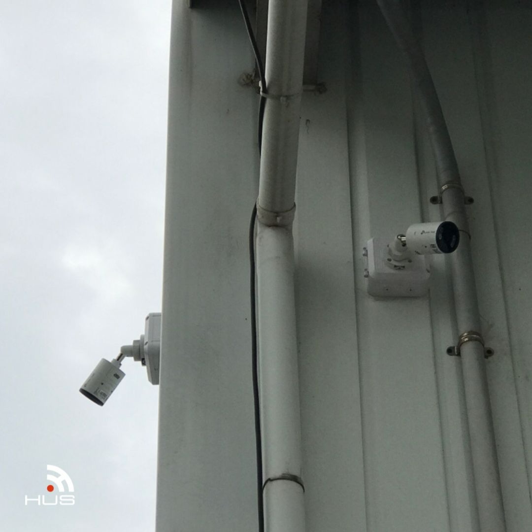 高雄鳥松對講機監視器安裝案例,工廠監視器對講機一次到位